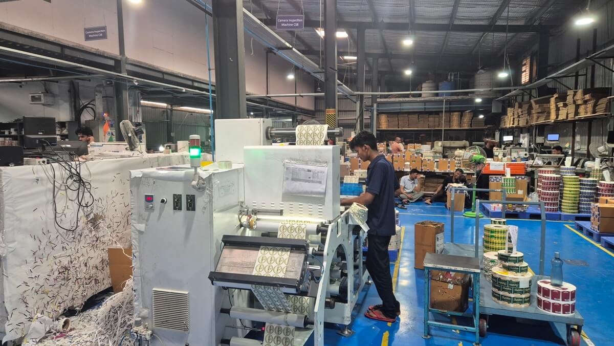 Kumar Labels camera-based inspection