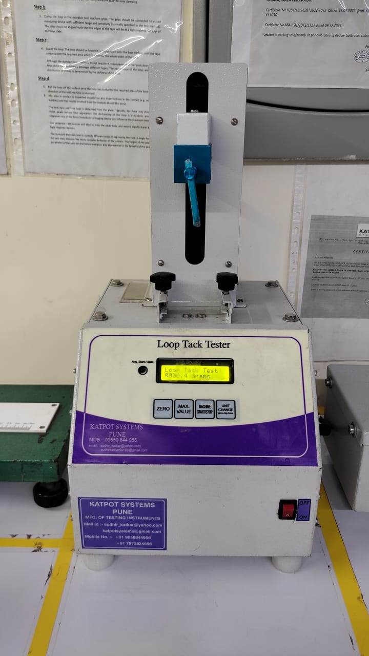 Kumar Labels material testing