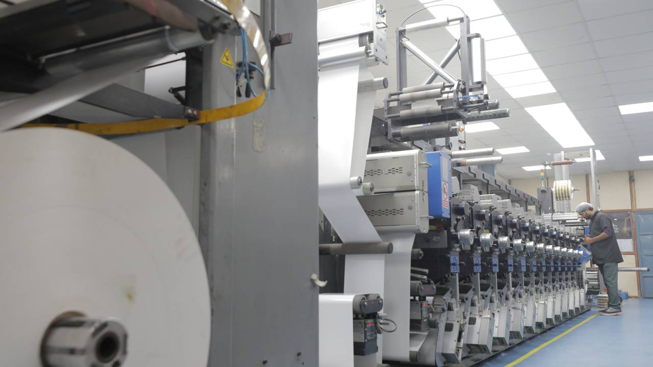 Kumar Labels printing operations